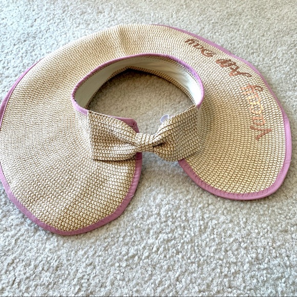 DAVID AND YOUNG Vacay All Day Bow Straw Sun Hat - Picture 2 of 12